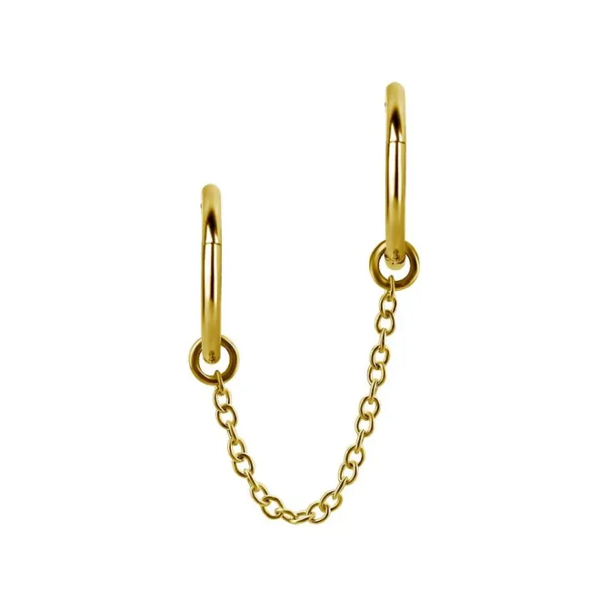 Łańcuszek - złoty - D-019