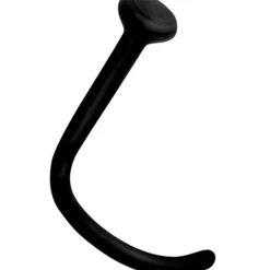 BioPlast - czarny kolczyk do nosa - BP-012