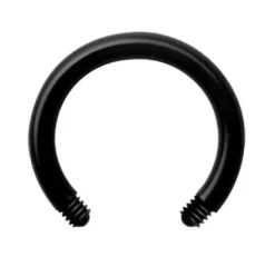 BioPlast klasyczna podkowa czarna - BP-005