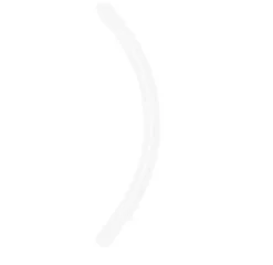 BioPlast klasyczny pręcik banan przezroczysty - BP-004