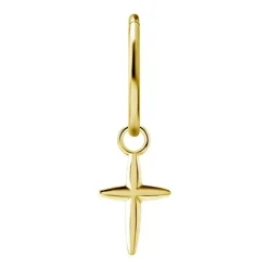 Charms - CoCr NF - krzyż złoty - D-048