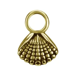 Charms - CoCr NF - muszla - złoty - D-083