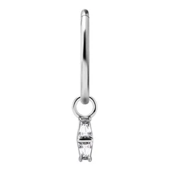 Charms - CoCr NF - ozdobny - srebrny - PREMIUM ZIRCONIA - D-047