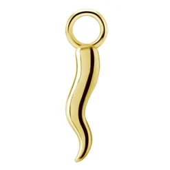 Charms - CoCr NF - ozdobny złoty - D-049