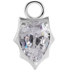 Charms - CoCr NF - srebrny - PREMIUM ZIRCONIA - D-040