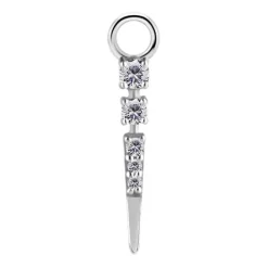 Charms - CoCr NF - srebrny - PREMIUM ZIRCONIA - D-043
