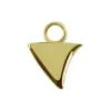 Charms - CoCr NF - trójkąt - złoty - D-082