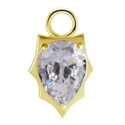 Charms - CoCr NF - złoty - PREMIUM ZIRCONIA - D-040