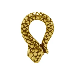 Charms - wąż - złoty - D-015