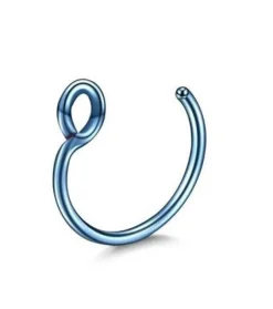 Fake do nosa - kółko Niebieskie - FNS-048