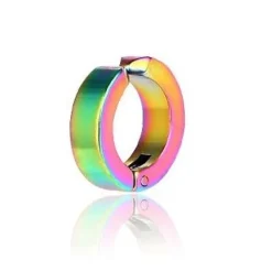 Fake kolczyk - HUGGIE Kolorowy - FK-004