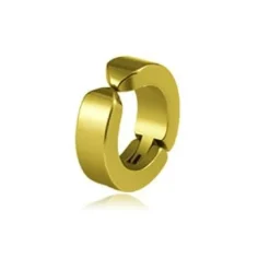 Fake kolczyk - HUGGIE Złoty - FK-004