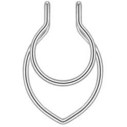 Fake septum srebrny - FNS-003