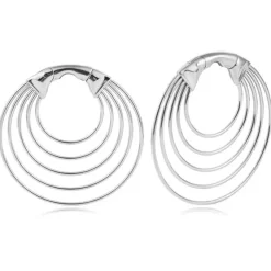 Hanger do ucha - srebrny - PT-156