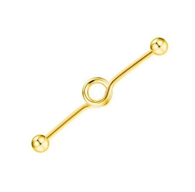 Industrial kółko - złoty - 1,6/38/5 - IND-019