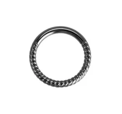 Kółko clicker czarny zakręcony - K-023