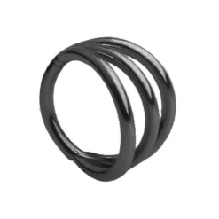 Kółko ozdobne CLICKER czarny - K-008