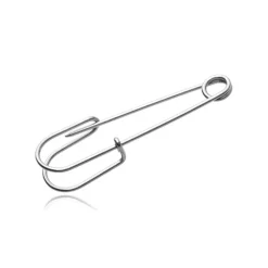 Kolczyk agrafka srebrna - KU-002