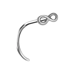 Kolczyk do nosa - nieskończoność - NS-011-6