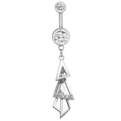 Kolczyk do pępka długi ozdobny - KP-057