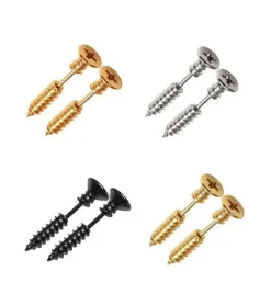 Kolczyk do ucha / chrząstki śruba różowe złoto - CH-051