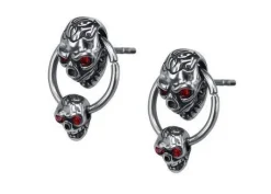 Kolczyki - czaszki - KU-022
