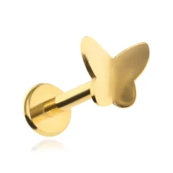 Labret - motylek złoty - LGW-032