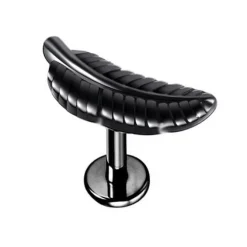 Labret czarne piórko - LGW-030