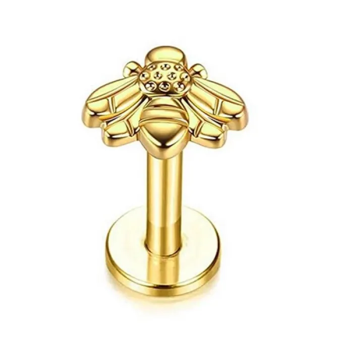 Labret złota pszczoła - LGW-029