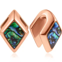 Mankiet cuff do ucha - różowe złoto - PT-158