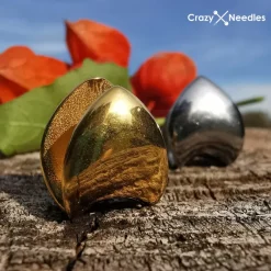 Mankiet cuff do ucha - srebrny - PT-155