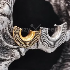 Mankiet cuff do ucha - srebrny - PT-153