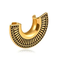 Mankiet cuff do ucha - złoty - PT-153