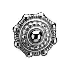 Nakrętka ozdobna srebrna - NA-005