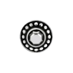 Nakrętka ozdobna srebrna - NA-007