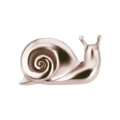Nakrętka push in - ślimak - różowe złoto - PI-035