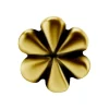 Nakrętka złoto 18K - kwiat - GD18K-010