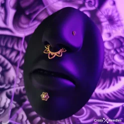 Nakrętka złoto 18K - mandala - GD18K-008