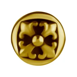 Nakrętka złoto 18K - ornament - GD18K-012