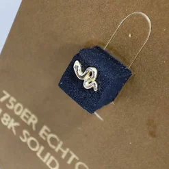 Nakrętka złoto 18K - wąż - GD18K-011