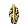 Nakrętka złoto 18K piórko - GD18K-052