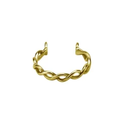 Obręcz ozdobna do sztangi - złoty - D-002