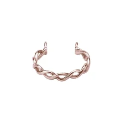 Obręcz ozdobna do sztangi - różowe złoto - D-002