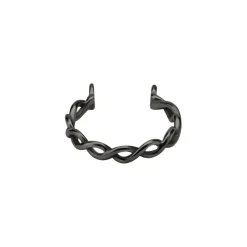 Obręcz ozdobna do sztangi - czarny - D-002