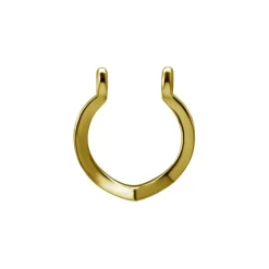 Obręcz ozdobna do sztangi - złoty - D-001