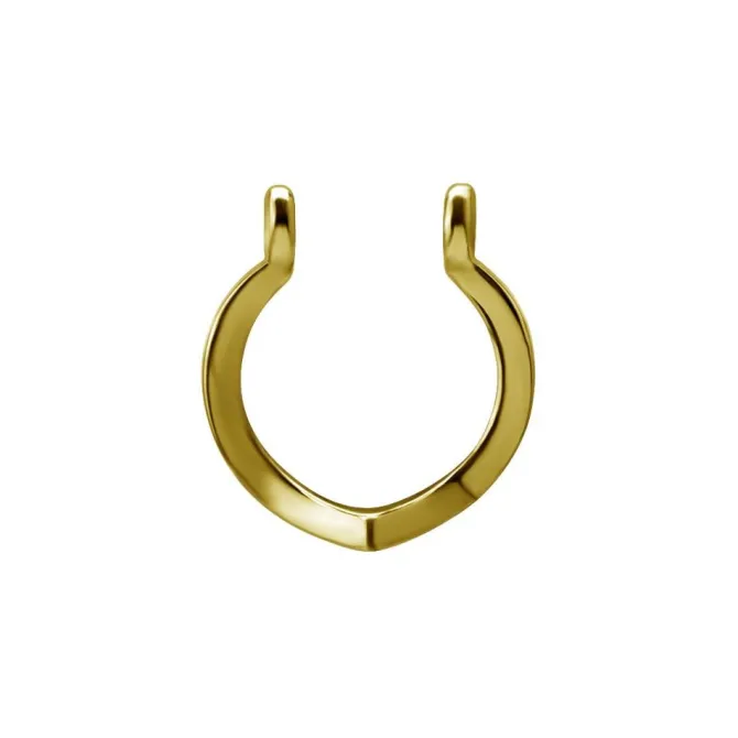 Obręcz ozdobna do sztangi - złoty - D-001