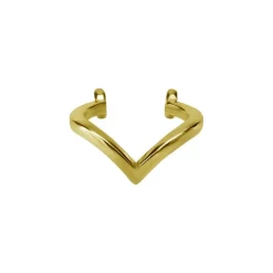 Obręcz ozdobna do sztangi - złoty - D-001