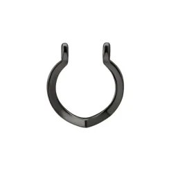 Obręcz ozdobna do sztangi - czarny - D-001