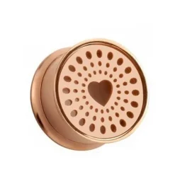 Plug ozdobny z serduszkiem - PT-012