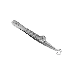 Pęseta do piercingu - otwarte małe oczko otwarte - NK-058